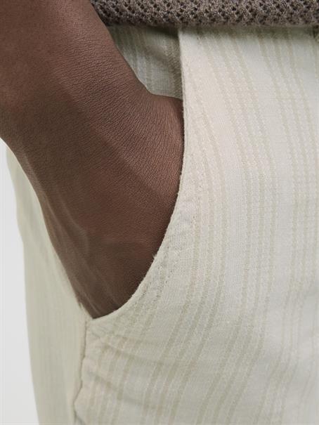 JPSTACE MYKONOS LINEN BLEND SHORTS SRT moonbeam