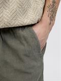 JPSTBILL CORDUROY JOGGER SHORTS SRT SN mulled basil
