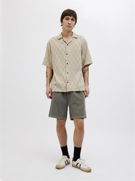 JPSTBILL CORDUROY JOGGER SHORTS SRT SN mulled basil