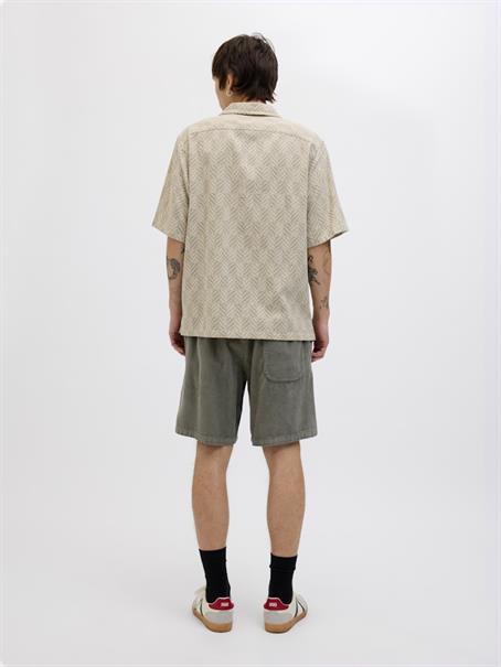 JPSTBILL CORDUROY JOGGER SHORTS SRT SN mulled basil