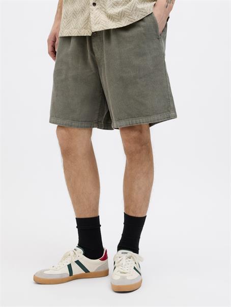 JPSTBILL CORDUROY JOGGER SHORTS SRT SN mulled basil