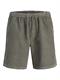JPSTBILL CORDUROY JOGGER SHORTS SRT SN mulled basil
