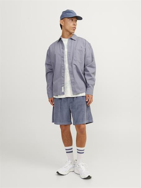 -JPSTBILL JJJUMBO CORDUROY JOGGER SHORT flint stone