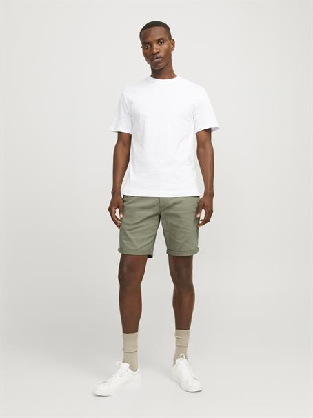 JPSTDAVE CHINO SHORTS SRT oil green
