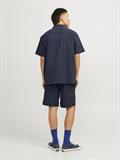 JPSTJAIDEN PALMA SEERSUCKER SHORT SRT dunkelblau2