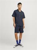 JPSTJAIDEN PALMA SEERSUCKER SHORT SRT dunkelblau2