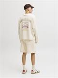 JPSTKARL NORREBRO SWEAT SHORTS REG SN antique white
