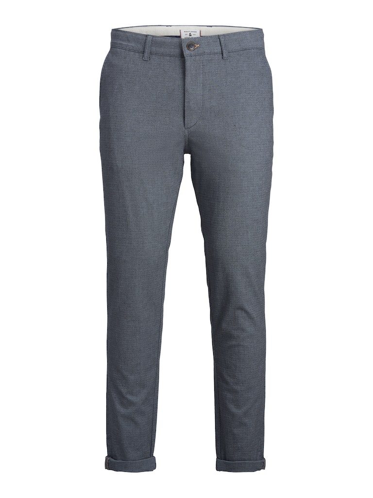 Jack & Jones Herren Chino Hose JPSTMARCO JJFURY - Slim Fit Blau Faded Denim günstig online kaufen
