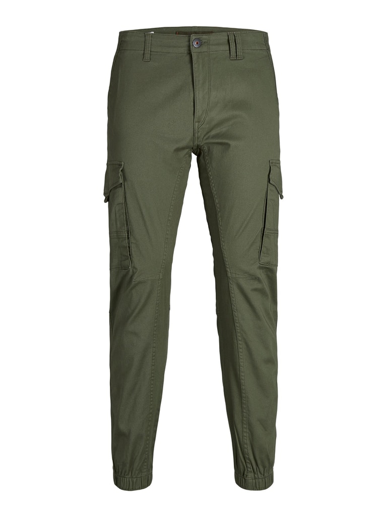 Jack & Jones Herren Cargohose JPSTPAUL JJFLAKE AKM 542 ASPHALT -Tapered Fit günstig online kaufen