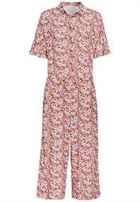 Jumpsuit aus Viskose aop flowers