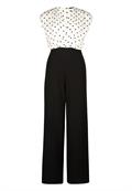 Jumpsuit creamblack