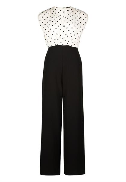 Jumpsuit creamblack