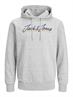 JWHTONS UPSCALE SWEAT HOOD light grey melange