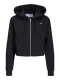 JXABBIE REG LS EVERY ZIP HOOD SWT NOOS black