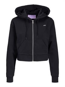 JXABBIE REG LS EVERY ZIP HOOD SWT NOOS black