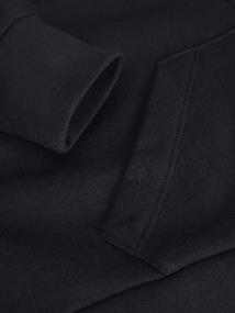 JXABBIE REG LS EVERY ZIP HOOD SWT NOOS black