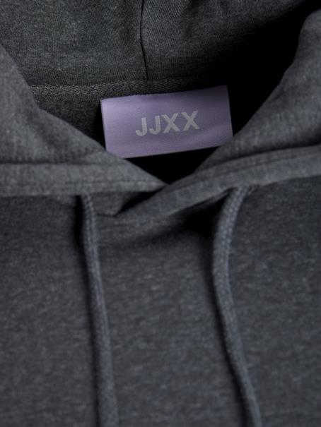 JXABBIE RLX LS EVERY HOOD SWT NOOS dark grey melange