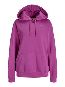 JXABBIE RLX LS EVERY HOOD SWT NOOS fuchsia red