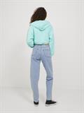 JXALFA LOOSE LS EVERY CROP HOOD SWT SN aruba blue