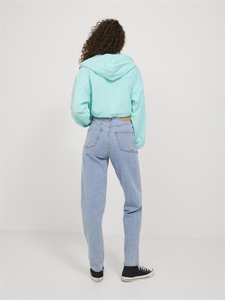 JXALFA LOOSE LS EVERY CROP HOOD SWT SN aruba blue