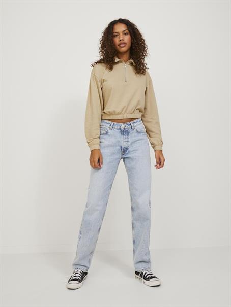 JXALFA REG LS SHORT HALF ZIP SWT SN incense