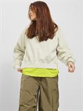 JXALIMA LOOSE LS CREW SWT bone white
