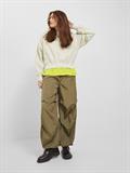 JXALIMA LOOSE LS CREW SWT bone white