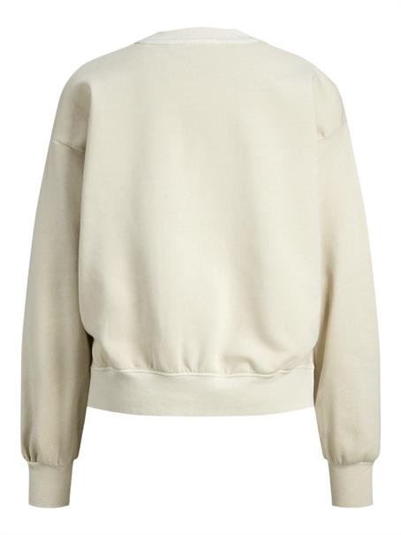 JXALIMA LOOSE LS CREW SWT bone white