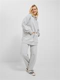 JXALLY VOL LS HOOD SWT SN light grey melange