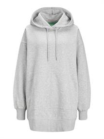 JXALLY VOL LS HOOD SWT SN light grey melange