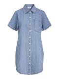 JXAMARA SS DENIM DRESS DNM SN light blue denim