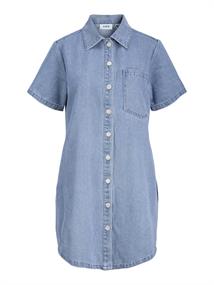 JXAMARA SS DENIM DRESS DNM SN light blue denim