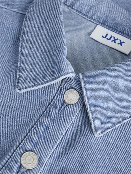 JXAMARA SS DENIM DRESS DNM SN light blue denim