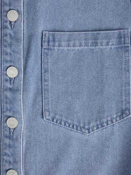 JXAMARA SS DENIM DRESS DNM SN light blue denim