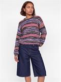 JXAMELIA CREW NECK KNIT barberry