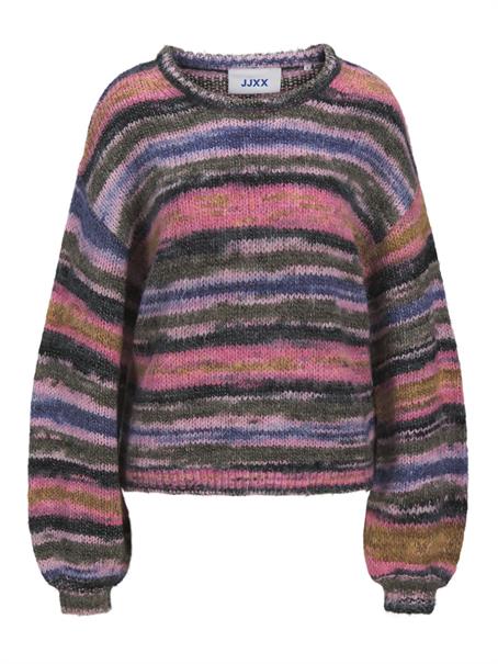 JXAMELIA CREW NECK KNIT barberry