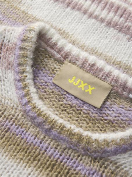 JXAMELIA CREW NECK KNIT fog