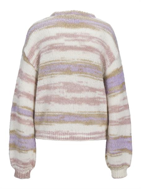 JXAMELIA CREW NECK KNIT fog