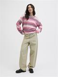 JXAMIRA CREW NECK KNIT LN barberry