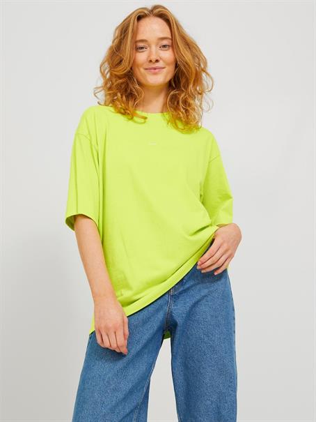 JXANDREA LOOSE SS LOGO TEE JRS NOOS lime punch