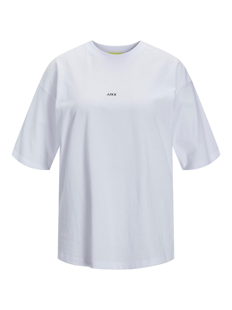 Jjxx Damen T-Shirt 12205777 Bright White - kleidung mode