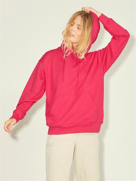 JXANINA LS REL EVERY HOODIE NOOS bright rose