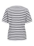 JXANNA SS REGULAR EVERY STRIPE TEE JRS bright white1