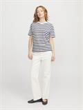 JXANNA SS REGULAR EVERY STRIPE TEE JRS bright white1