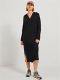 JXARIELLA POLO NECK DRESS KNIT black