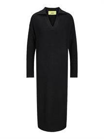 JXARIELLA POLO NECK DRESS KNIT black