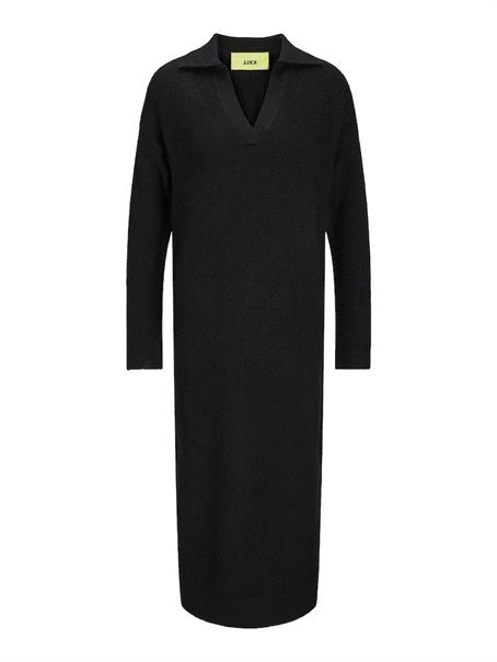 JXARIELLA POLO NECK DRESS KNIT black