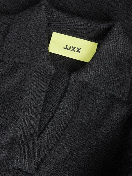 JXARIELLA POLO NECK DRESS KNIT black