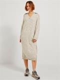 JXARIELLA POLO NECK DRESS KNIT cloud dancer