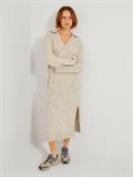 JXARIELLA POLO NECK DRESS KNIT cloud dancer